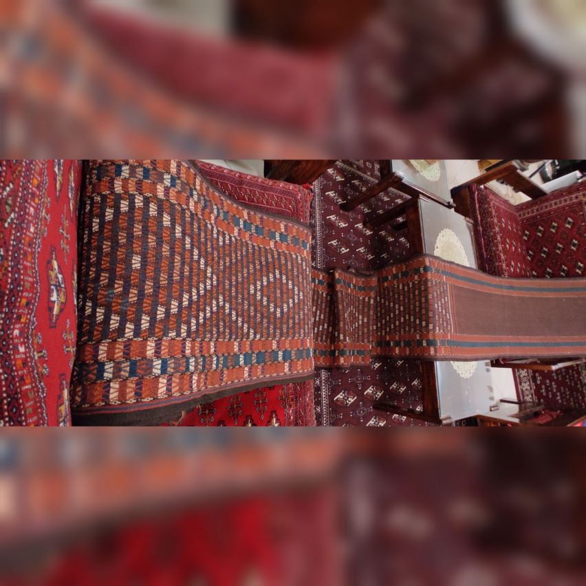 گلیم دستبافت عتیقه